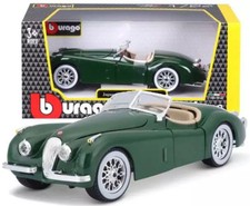 4893993220182 Jaguar XK 120 Roadster, zielony Bburago