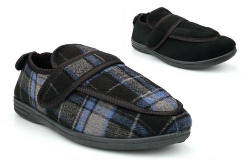 Mens extra wide slippers - mens,