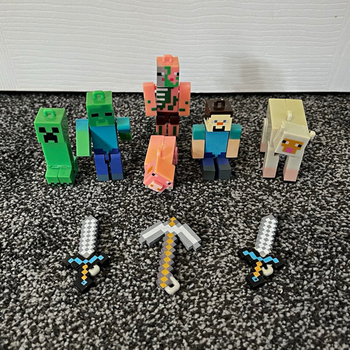 Minecraft figure set - minecraft, set: