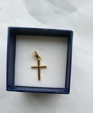 Carat solid gold cross - 18,