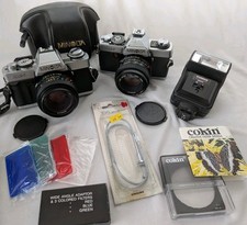Minolta XG-1 35mm SLR Bundle -