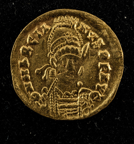 Marcian solidus vf - av,