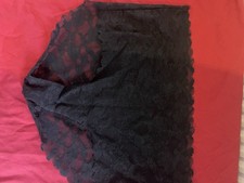 NWOT Black Lacy Panties-