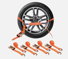 Set 4ton car - ratchet, wheel