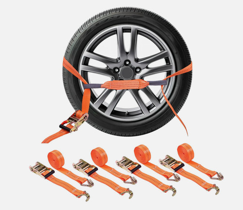 Set 4ton car ratchet wheel - 4,