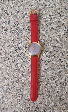 Rare Vintage Purple Dial HMT SONA Wind Up Watch, Para Shock 17 Jewels, 35mm