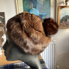 Vintage real dark brown fur - vintage,