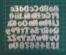 Alphabet & Numbers Metal