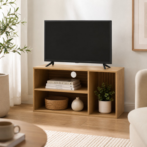 Unit natural wood 80cm - tv,