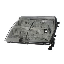 Headlight Fits Toyota Hi-Ace Van 2006-2012 Chrome Inner Headlamp Passenger Side