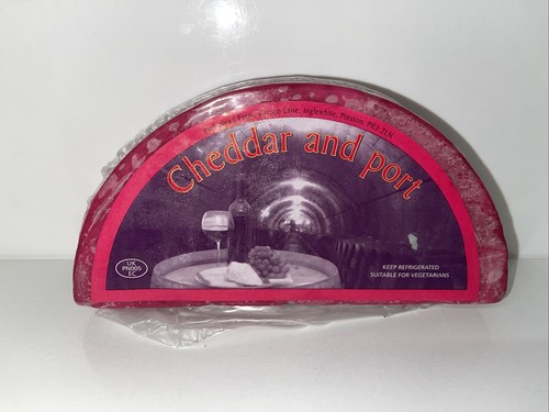 Cheddar port cheese 1kg - &,
