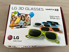 LG 3D Cinema Glasses Party Pack - AG-F215 Bundle  - + an extra pair - 6 Pairs