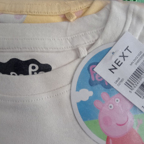 Next peppa pig pack pajamas - pig,