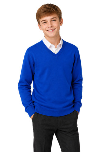 Neck jumpers for school boys - jumpers,