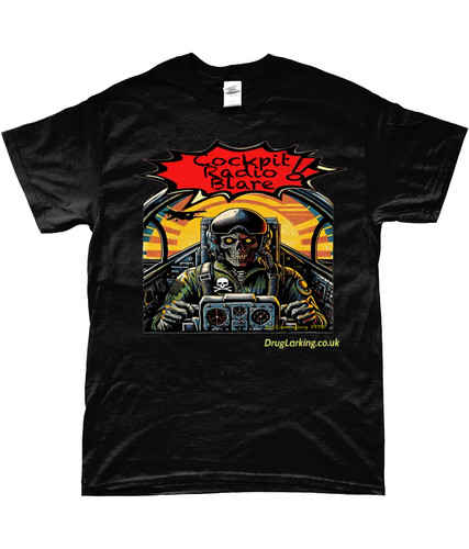 Cockpit radio blare - cockpit, comic