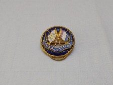 Vintage Ship's Lifebelt Badge - TSS Letitia - Anchor-Donaldson Line