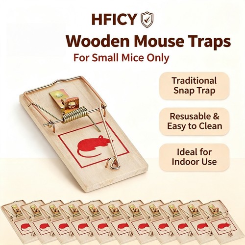 Wooden mouse traps snap trap - traps,
