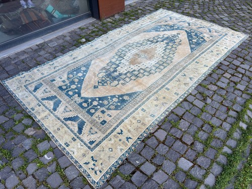 Vintage large rug handmade - rug,,