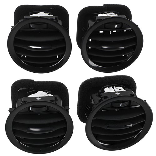 4pcs black dash air - black, vent