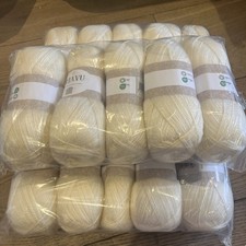 Dejavu ivory cream 4ply weight