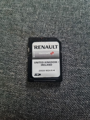 Renault sat nav card - renault,