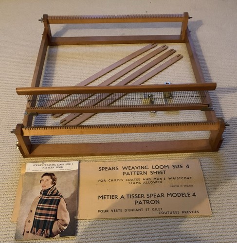 Vintage spears weaving loom - vintage,