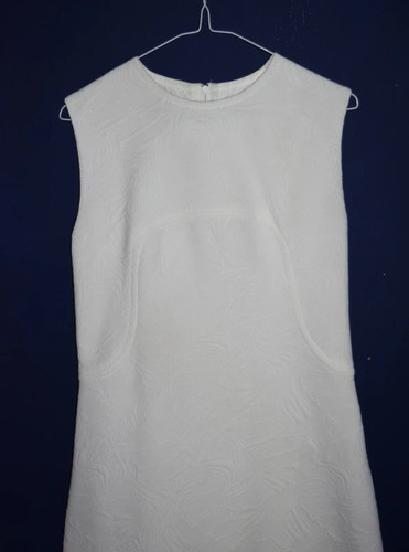 60s vintage white dress mod