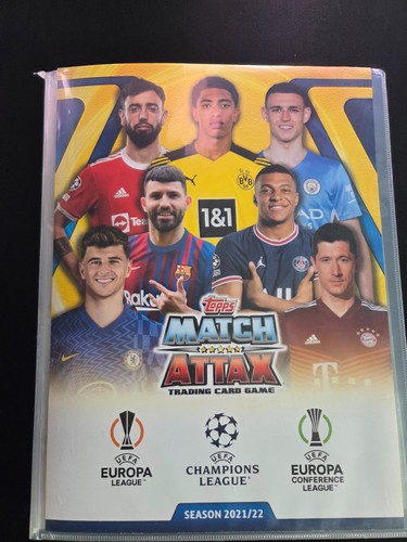 2021 match attax binder - match,