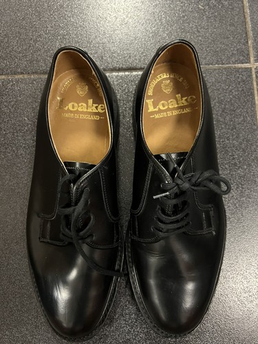 Vintage loake polished black - vintage,
