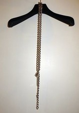 RUNWAY  DOLCE & GABBANA CHUNKY CHAIN PADLOCK NECKLACE OR AS BELT UNISEX