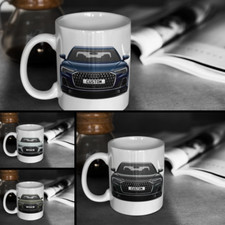 Personalised Audi A8 Sport Mug Gift - Choice of Colour - FAST POST
