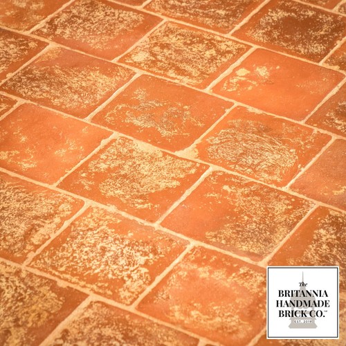 Red floor tile 6 - 6", x