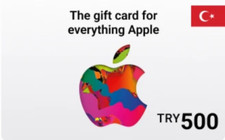 Apple iTunes Gift Card 500 TRY Turkish Code