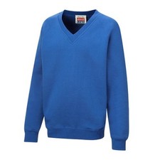 Boy School V Neck Black Jumper