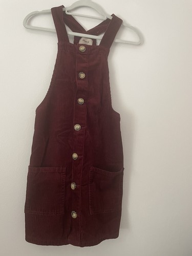 Primark burgundy pinafore - primark,