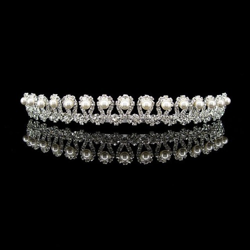 Wavy pearl wedding - wavy, bridal