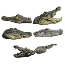 Floating Crocodile Head