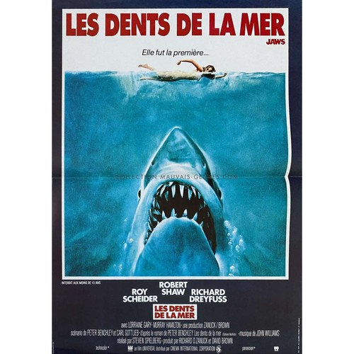 Jaws french movie poster - french,