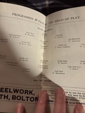 1923 FA Cup Final programme
