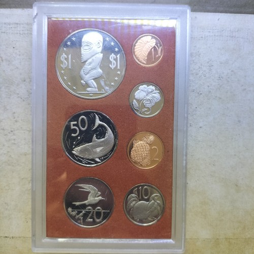 1974 cook islands proof coin - 1974,