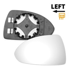Car Left Side White Mirror