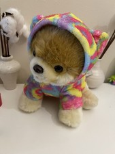 Boo The World's Cutest Dog™ Tie Dye Soft Toy New  Collectable new  without tag 
