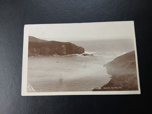 Entrance harbour solva - harbour,,