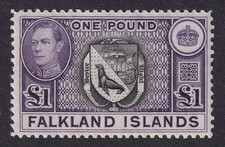 FALKLAND ISLANDS 1938-50 KGVI