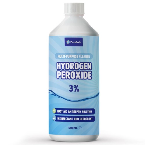 Pure safe hydrogen peroxide - pure, 3%