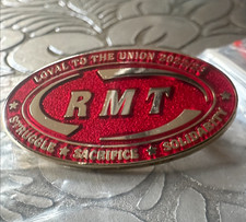 Rmt trade union badge red - trade,