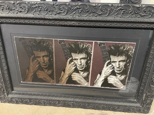 Rolling stones ronnie wood art - ronnie,