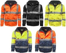 Mens Premium Hi Vis Bomber