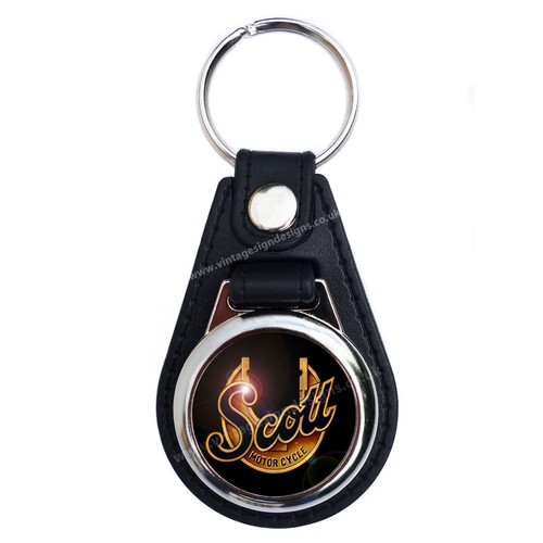 Scott motorcycles faux leather - motorcycles,