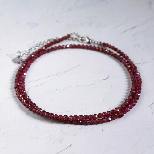 Garnet 2mm crystal - 2mm, gemstone